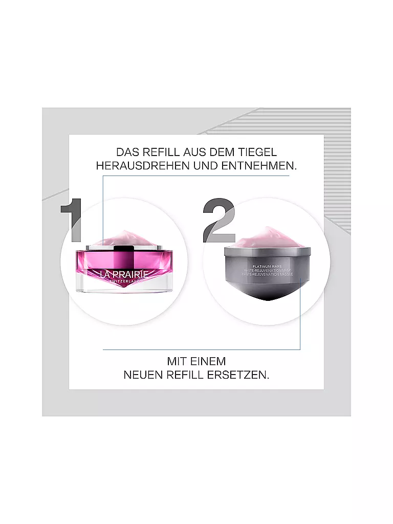 LA PRAIRIE Platinum Rare Haute Rejuvenation Mask Refill 20ml  keine Farbe