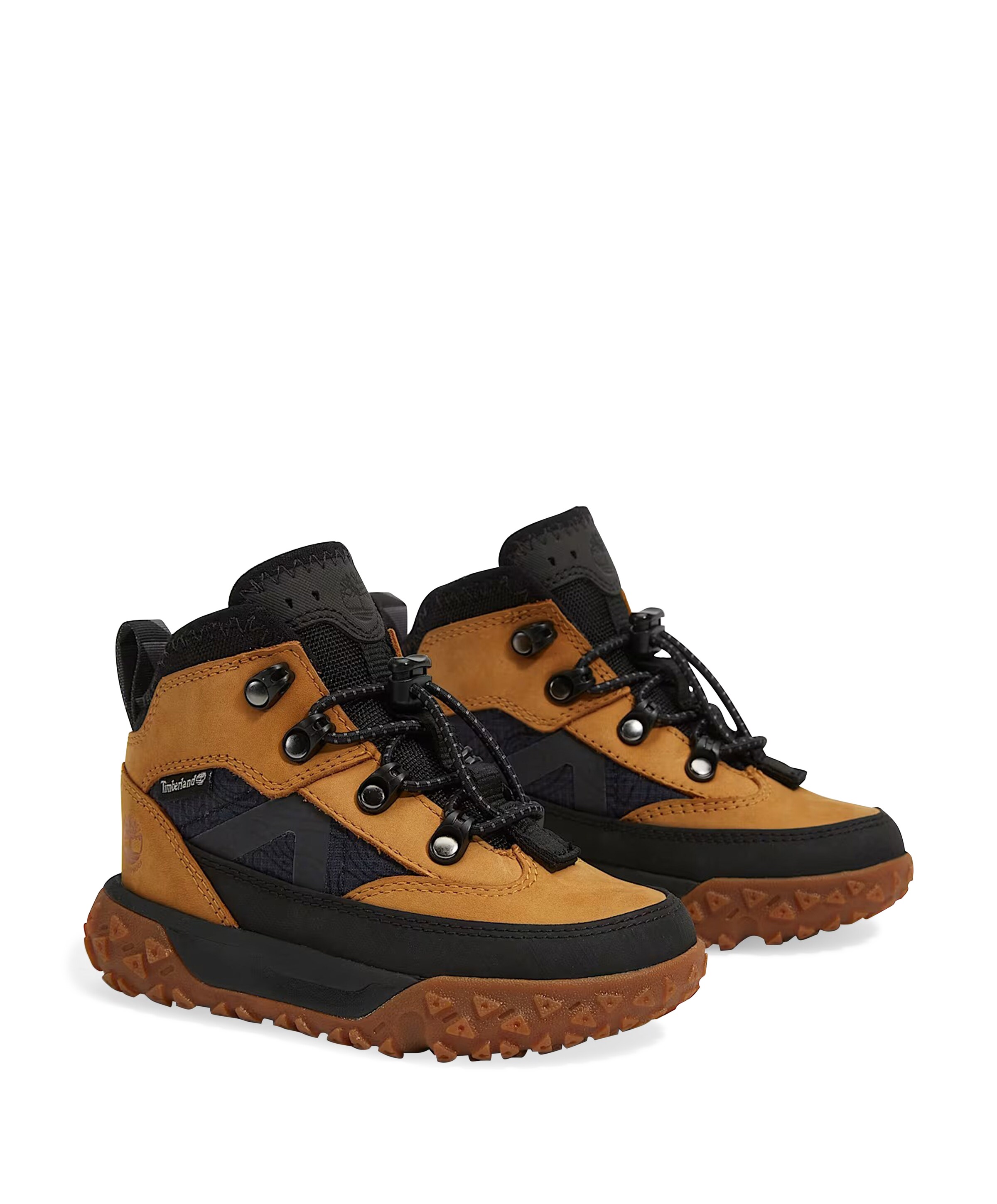 Timberland GreenStride Motion 6 MID BUNGEE WATERPROOF SNEAKER jongens veterschoenen bruin