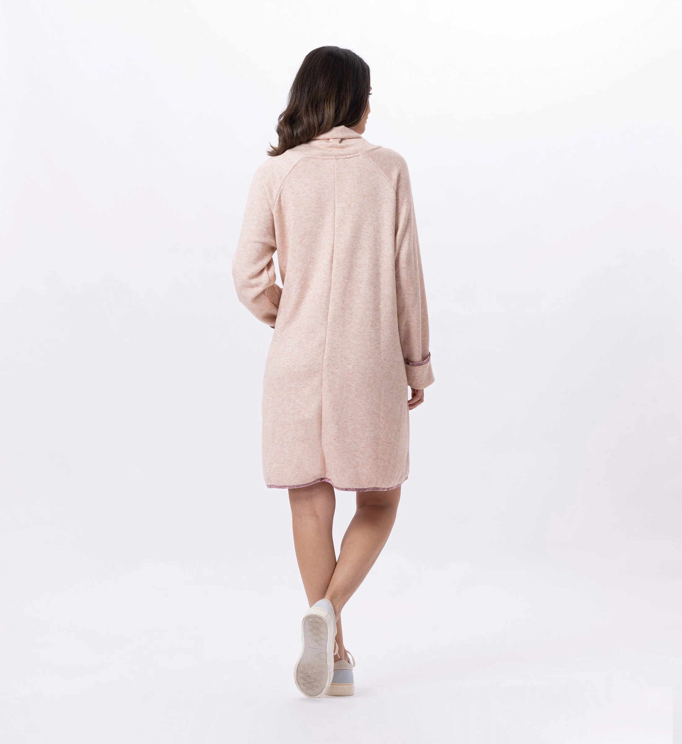 ALPAGA 840 - Robe en maille tricot | Beige
