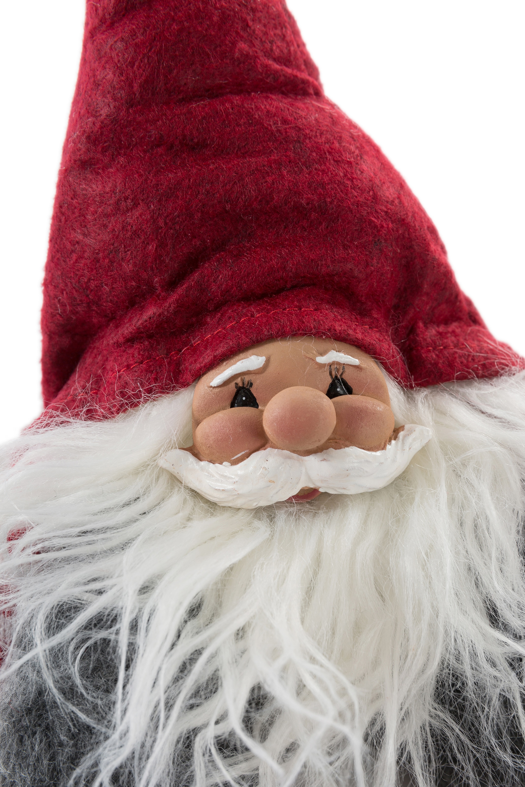 Myflair Möbel & Accessoires Weihnachtsfigur »Weihnachtsdeko rot« Wichtel mit Filzmütze, Höhe ca. 22 cm