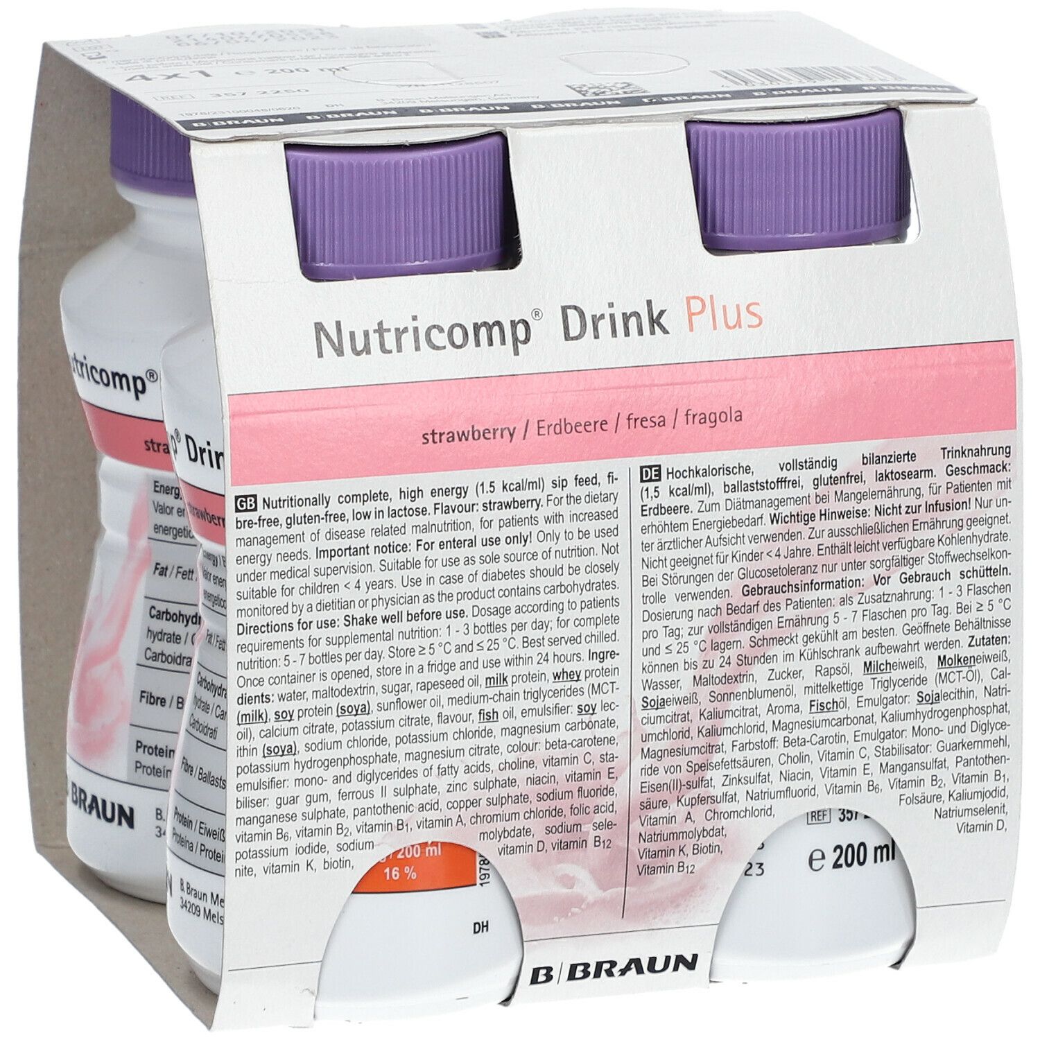 NUTRICOMP® drink Plus Erdbeer