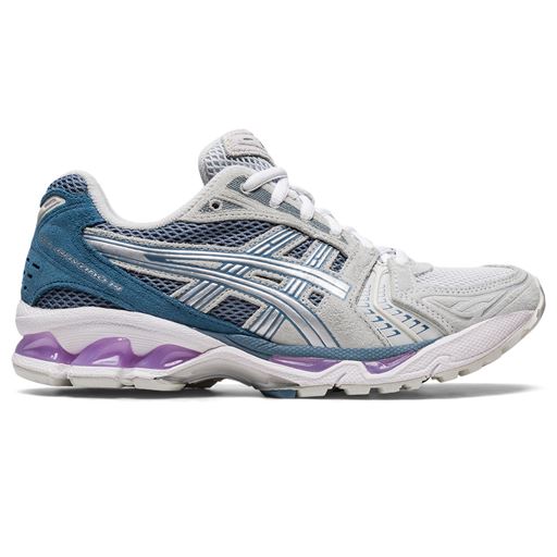 Asics Gel-Kayano 14 Sneakers, Glacier Grey/Pure Silver, 37