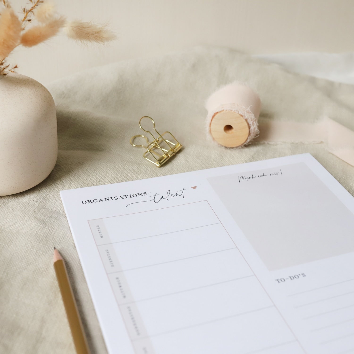 Notizblock A4 „Organisationstalent