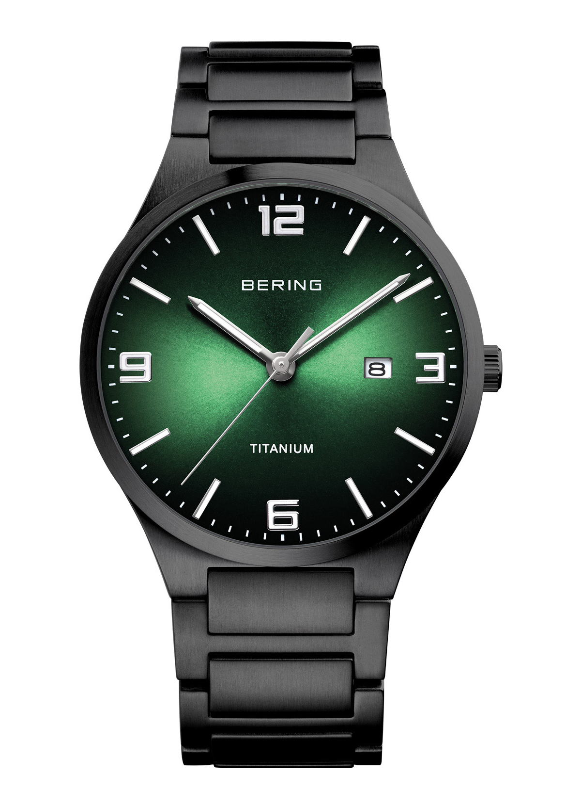 BERING Titanium Herrenuhr 15240-728