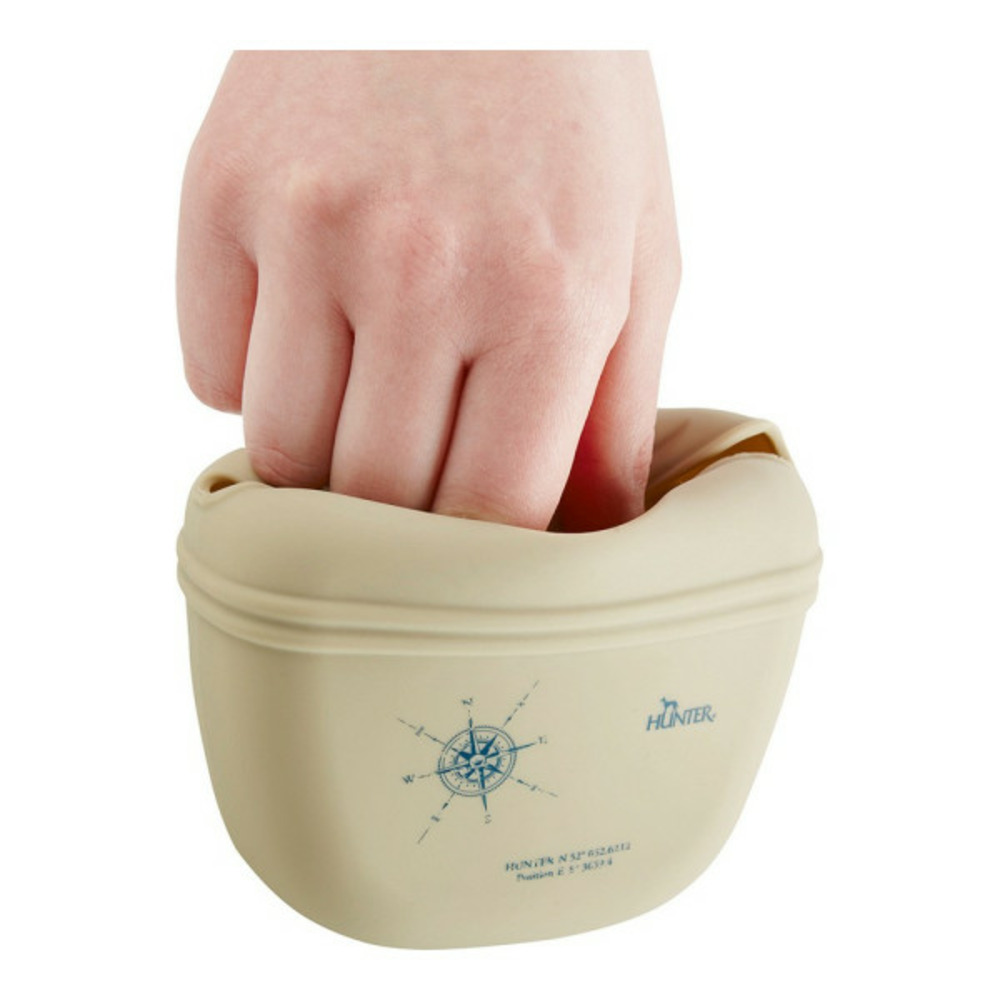 Accessoire silicone housse de poche beige
