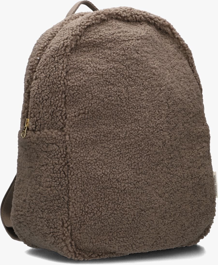 STUDIO NOOS bruine studio noos rugtas teddy midi backpack