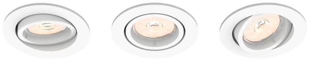 Philips Donegal Ceiling armatur GU10 3-pak (hvid)