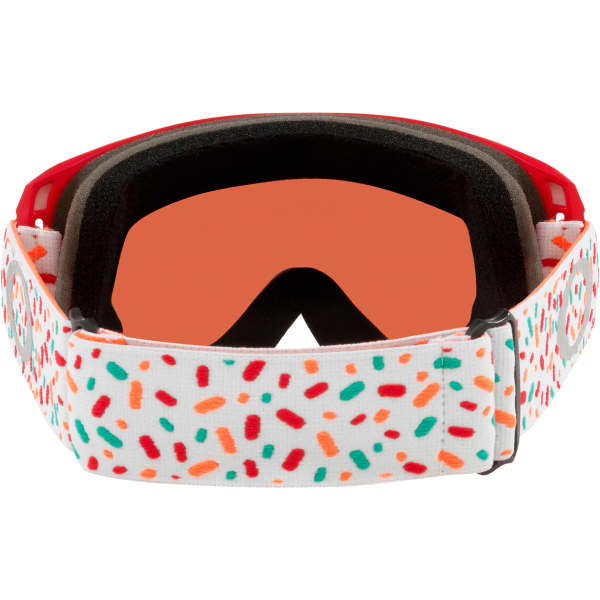 Masque de ski OAKLEY LINE MINER YOUTH RED GRANITE PRIZM TORCH IRIDIUM