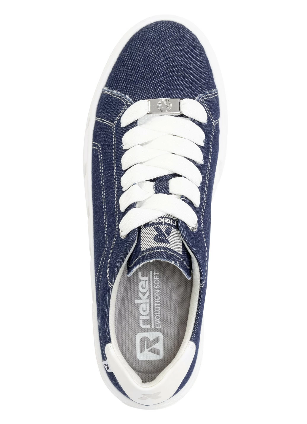 Sneaker mit Synthetik-Besatz