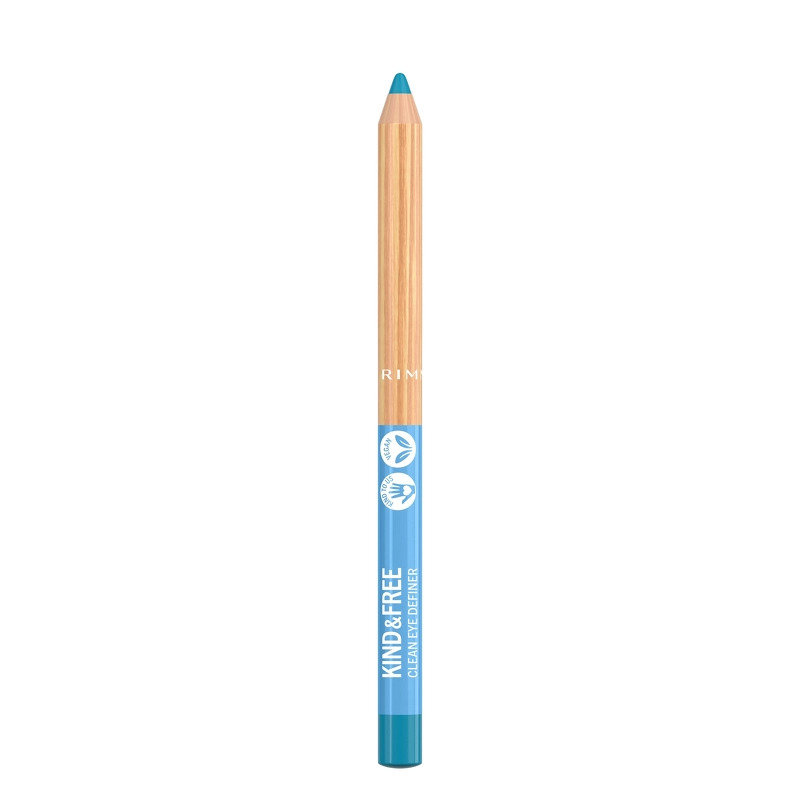 RIMMEL Kind & Free Clean Eyeliner 1,1 gr. - 06 Anime Blue