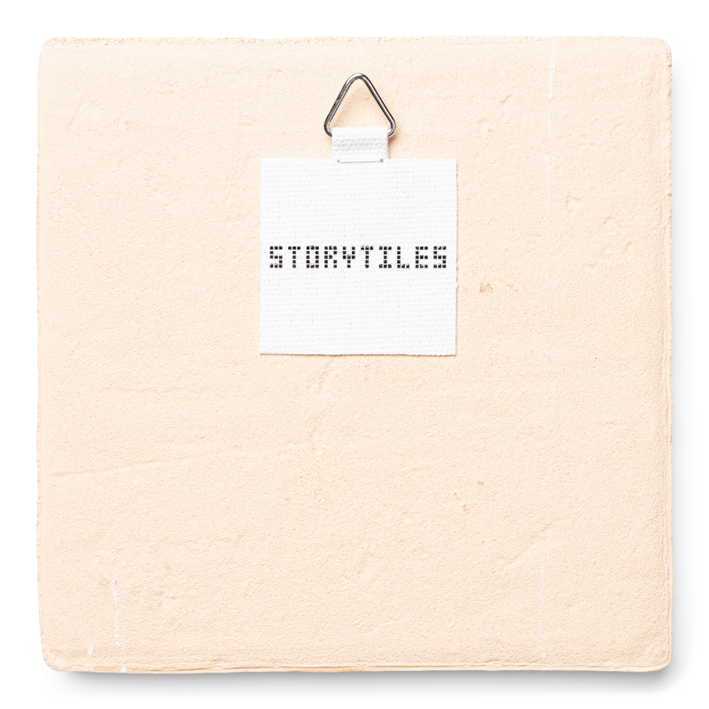 StoryTiles wandtegel Tot de maan en terug Medium