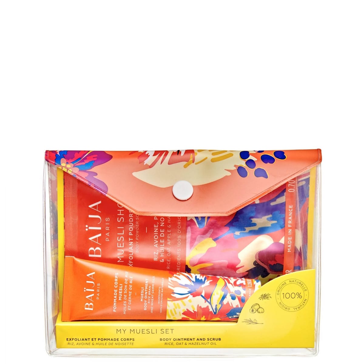 Baija My Muesli Set Coffret Soin Exfoliant et Pommade Corps
