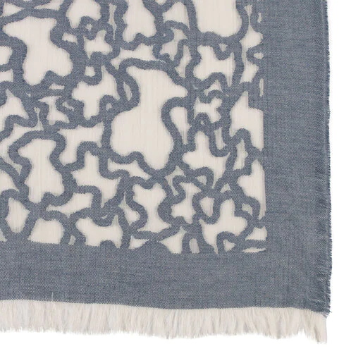 Foulard Kaos em jeans coloridos
