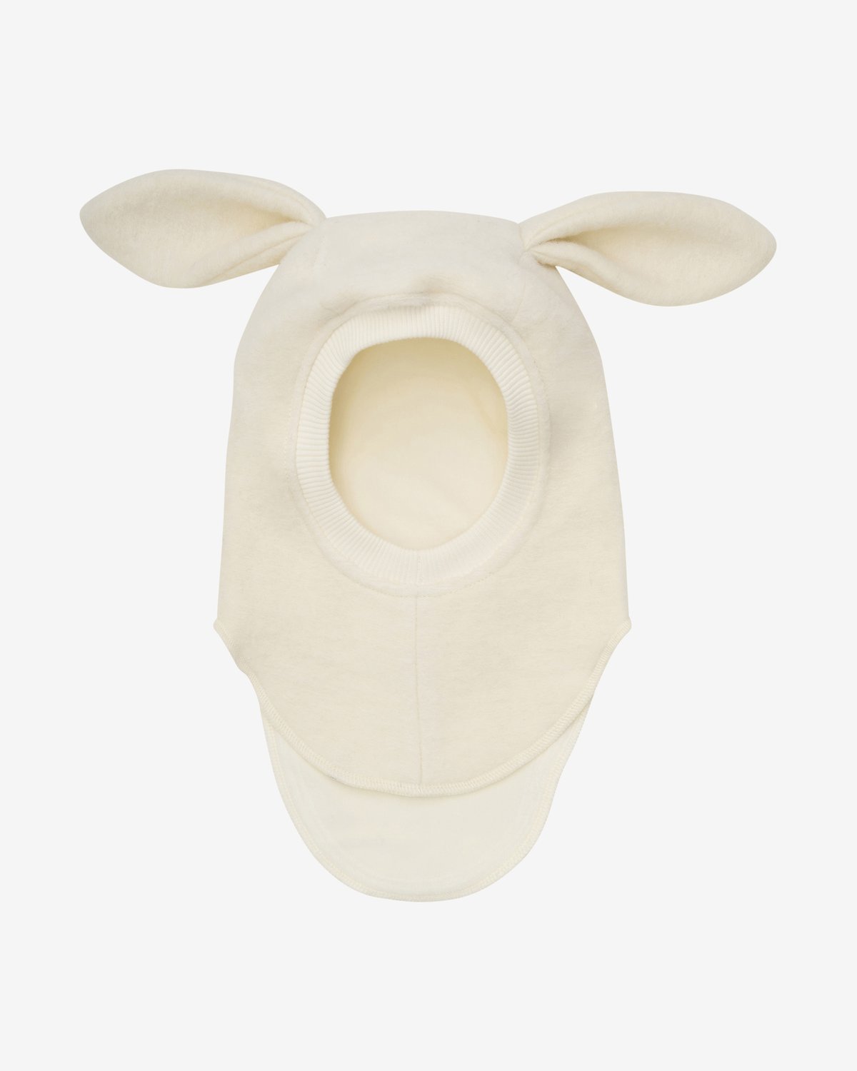 Balaclava Ull 2-lags – Kaninører, Børstet Ullfleece | Ears Wool