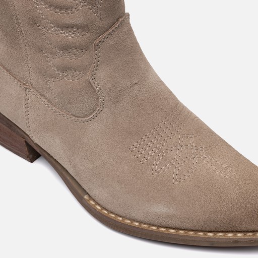 Muyters Cowboylaarzen grijs Suede