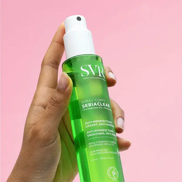 Spray Corporal Purificante e Esfoliante Anti-Imperfeições SVR Sebiaclear 150ml