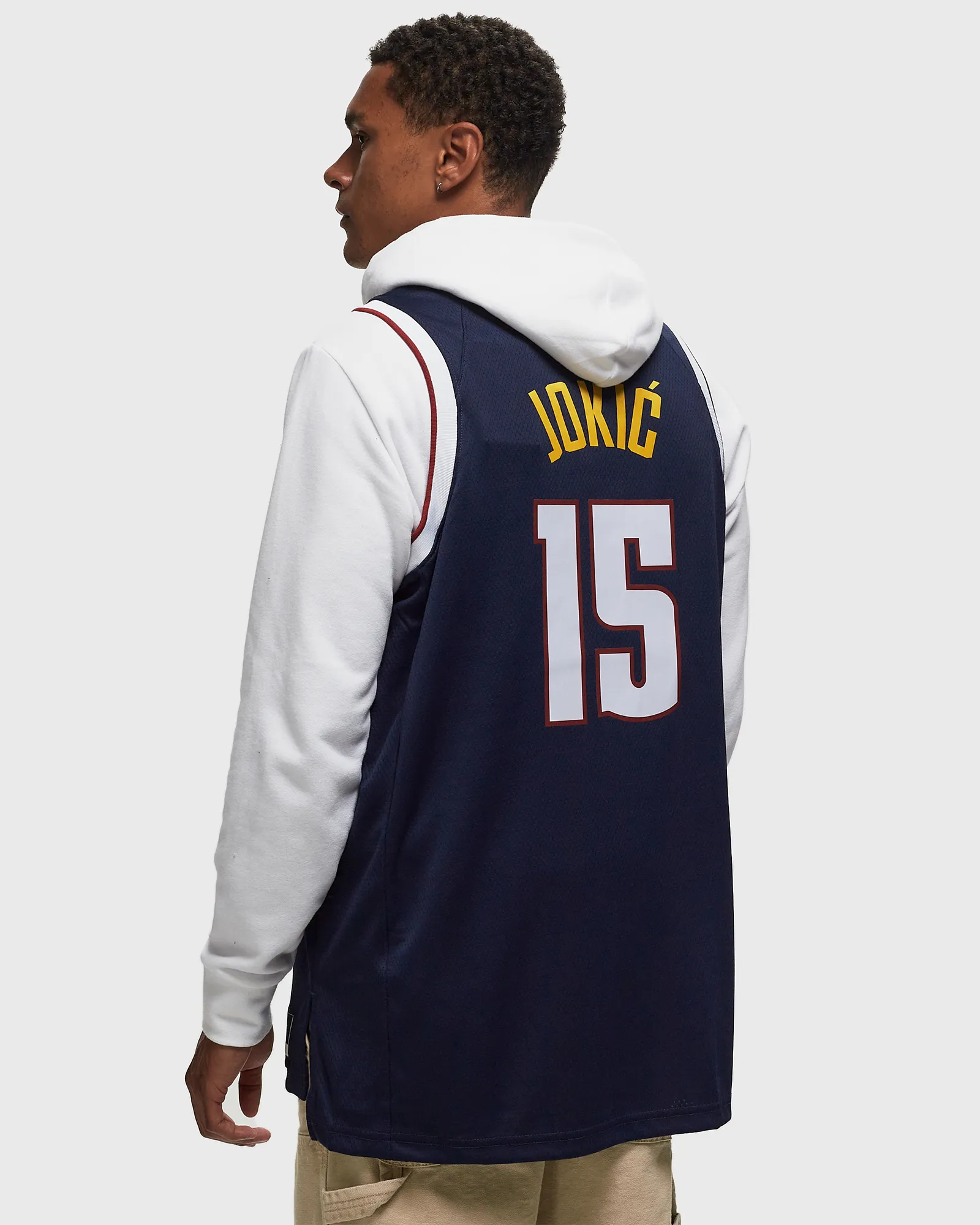 Nike DENVER NUGGETS ICON EDITION 2022/23 DRI-FIT NBA SWINGMAN JERSEY