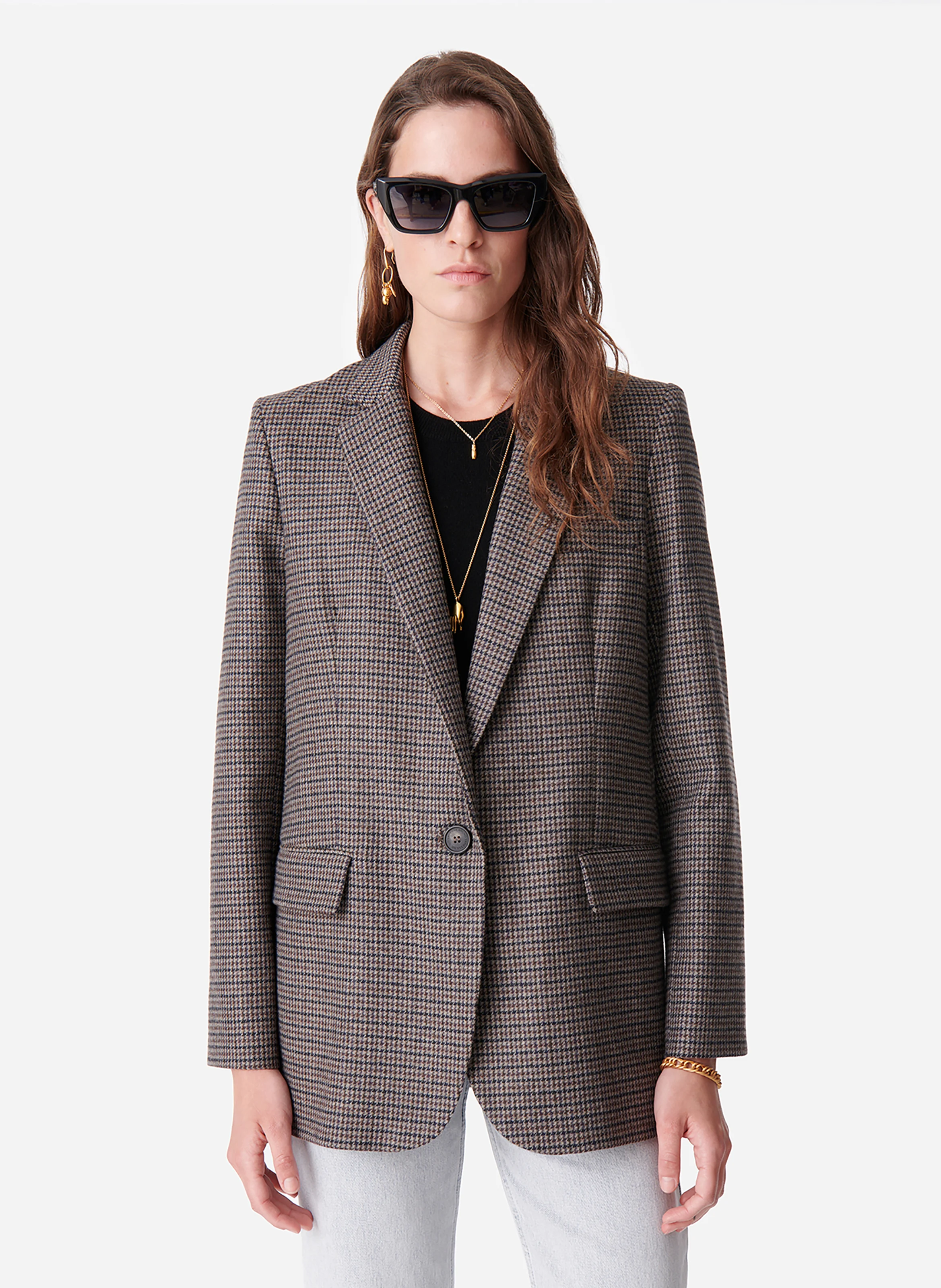 TILIA - Veste de blazer droite | Multicolore