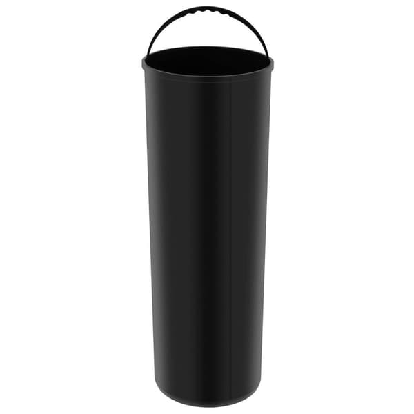 Automatisk, berøringsfri avfallsbeholder med beholder og bevegelsessensor, rekkevidde 30 cm, 50 l, SVART