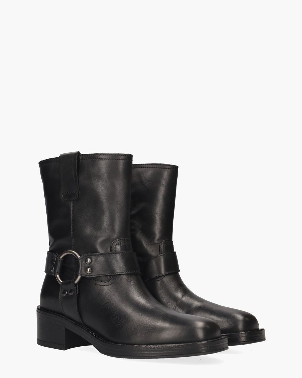 Gioia Ulla Zwart Dames Enkelboots
