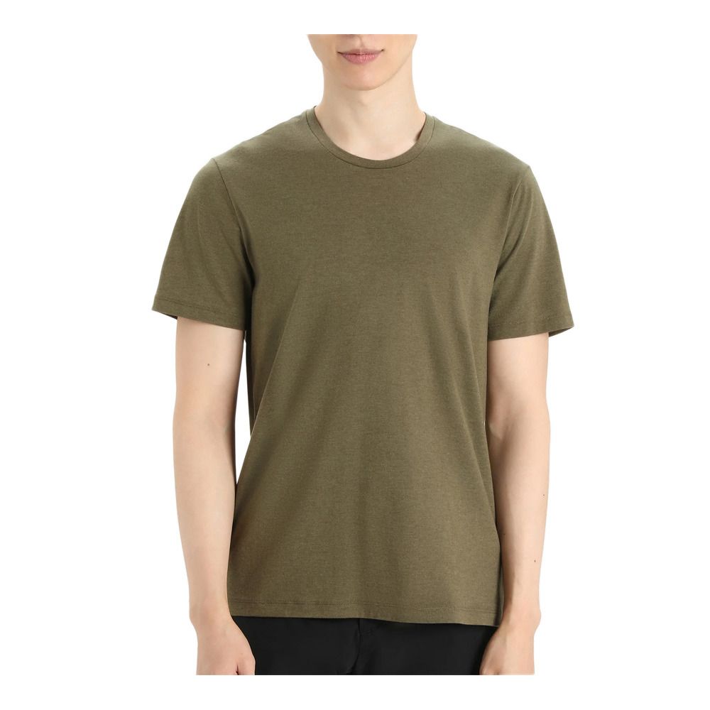 Icebreaker CENTRAL CLASSIC - Tee-shirt Homme loden