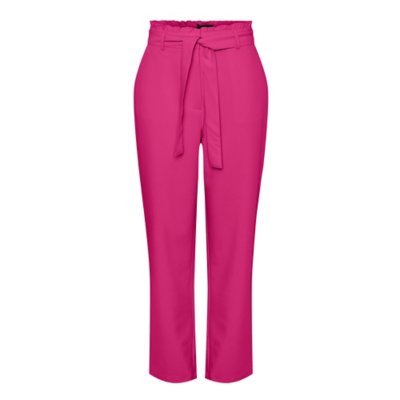 Pantalon femme Pcboss Hw Paperbag Straight PIECES