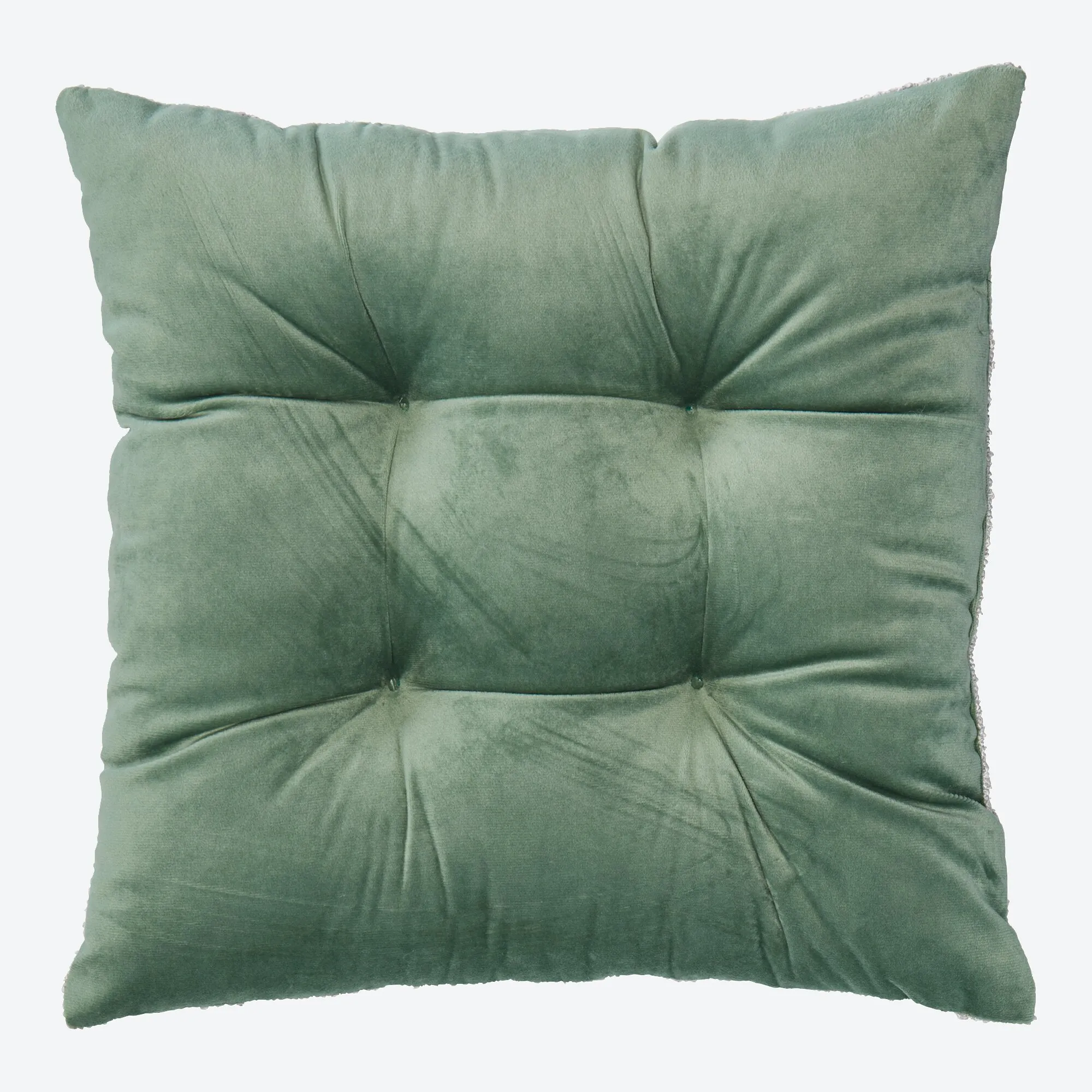 Stuhlkissen mit 4-Punkt-Steppung, ca. 43x43cm