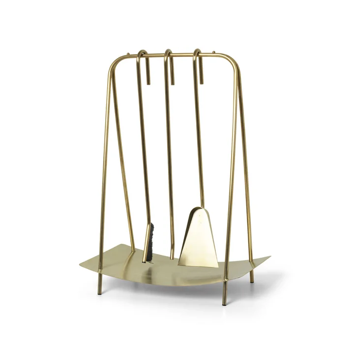 Ferm Living - Port Kaminbesteck, schwarz