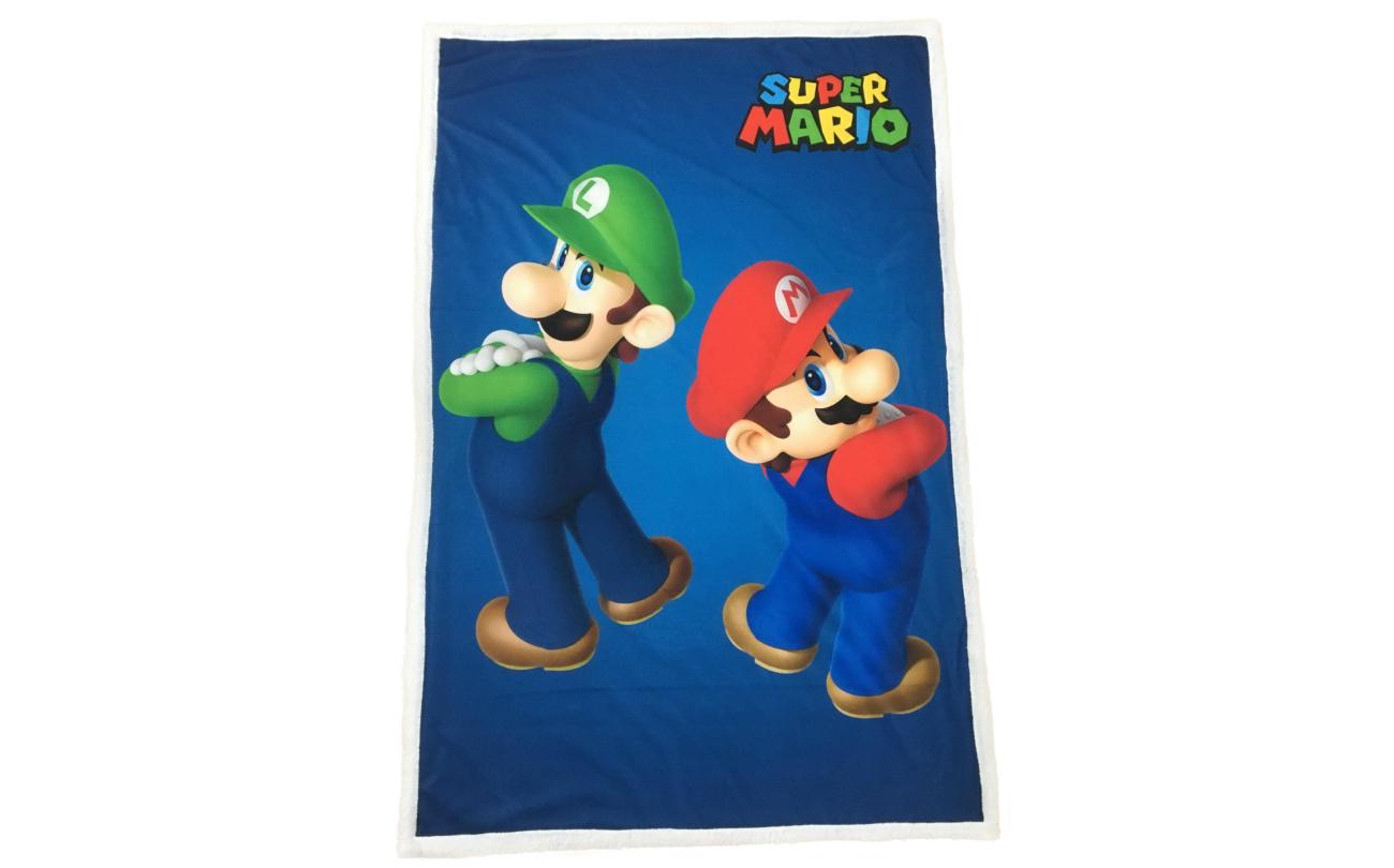 Super Mario fleeceplaid 100x150cm