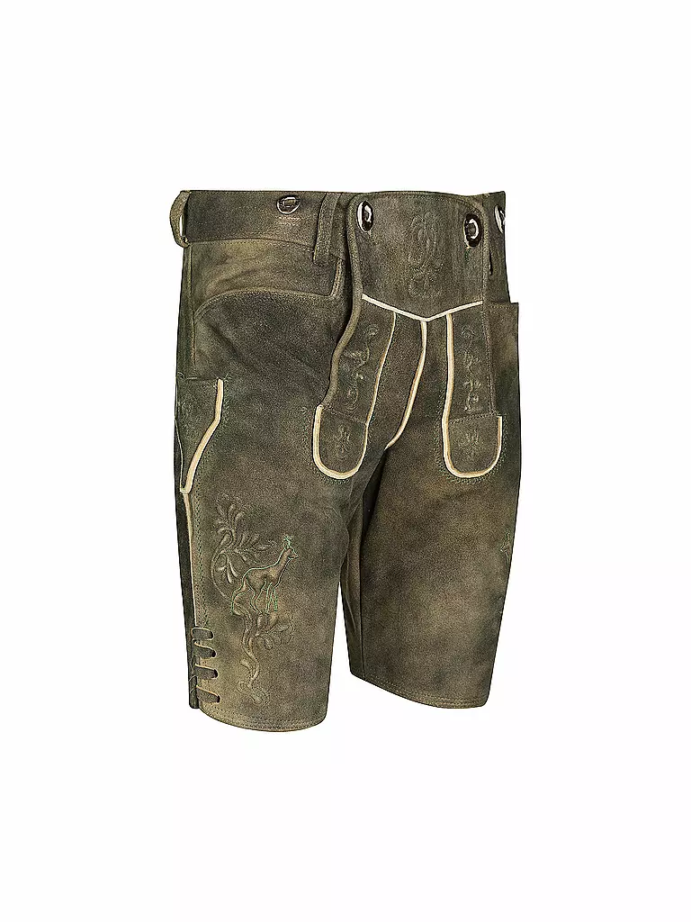 WEINBAUER Lederhose aus Ziegenleder 