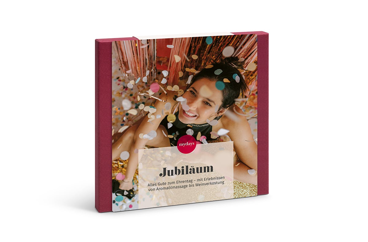 Zum Jubiläum die besten Erlebnisse schenken