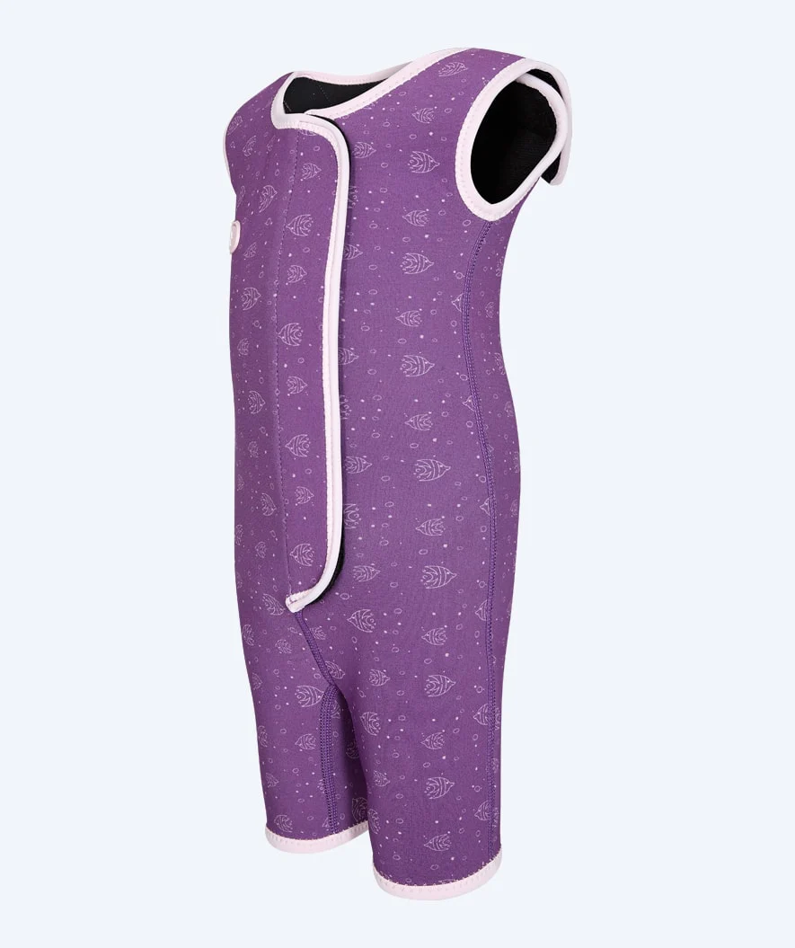 Watery våddragt til børn - Baia Shorty - Atlantic Purple