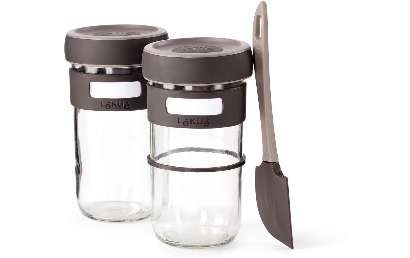 Sauerteigglas 0.7 l, Glas, 2 StückSauerteig-Starter-Kit