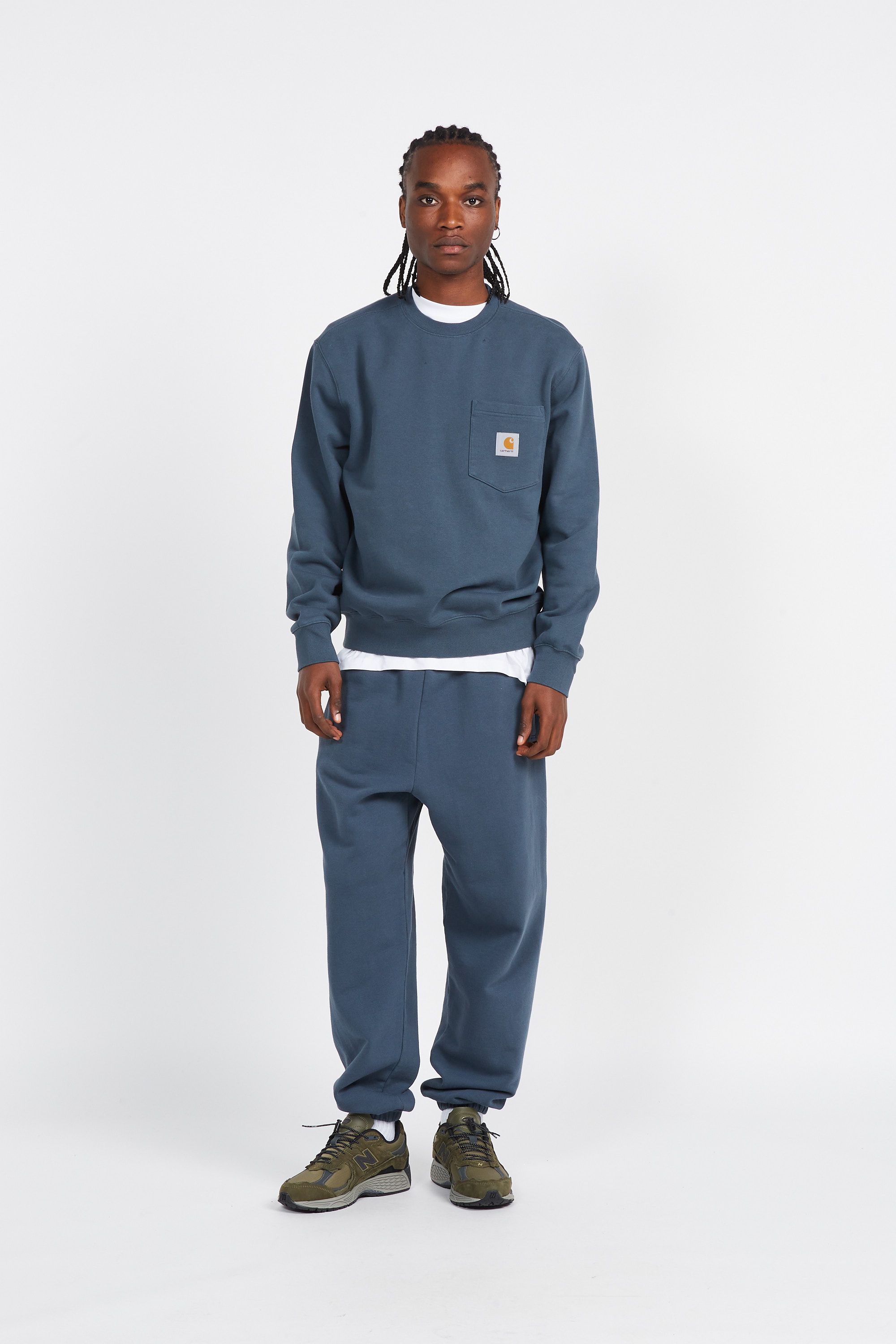 CARHARTT WIP Sweat Pocket Bleu
