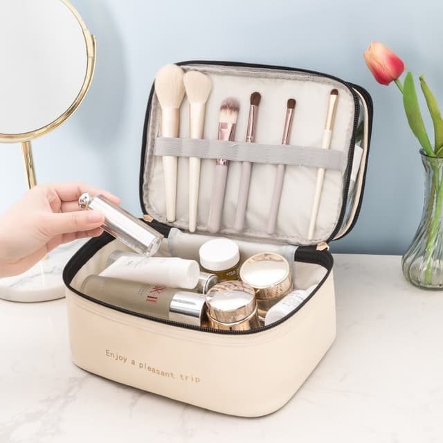 Make-up taske Beige