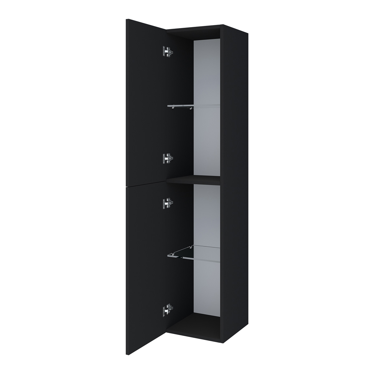 Brauer Trust kolomkast 160cm links- of rechtsdraaiend zwart mat