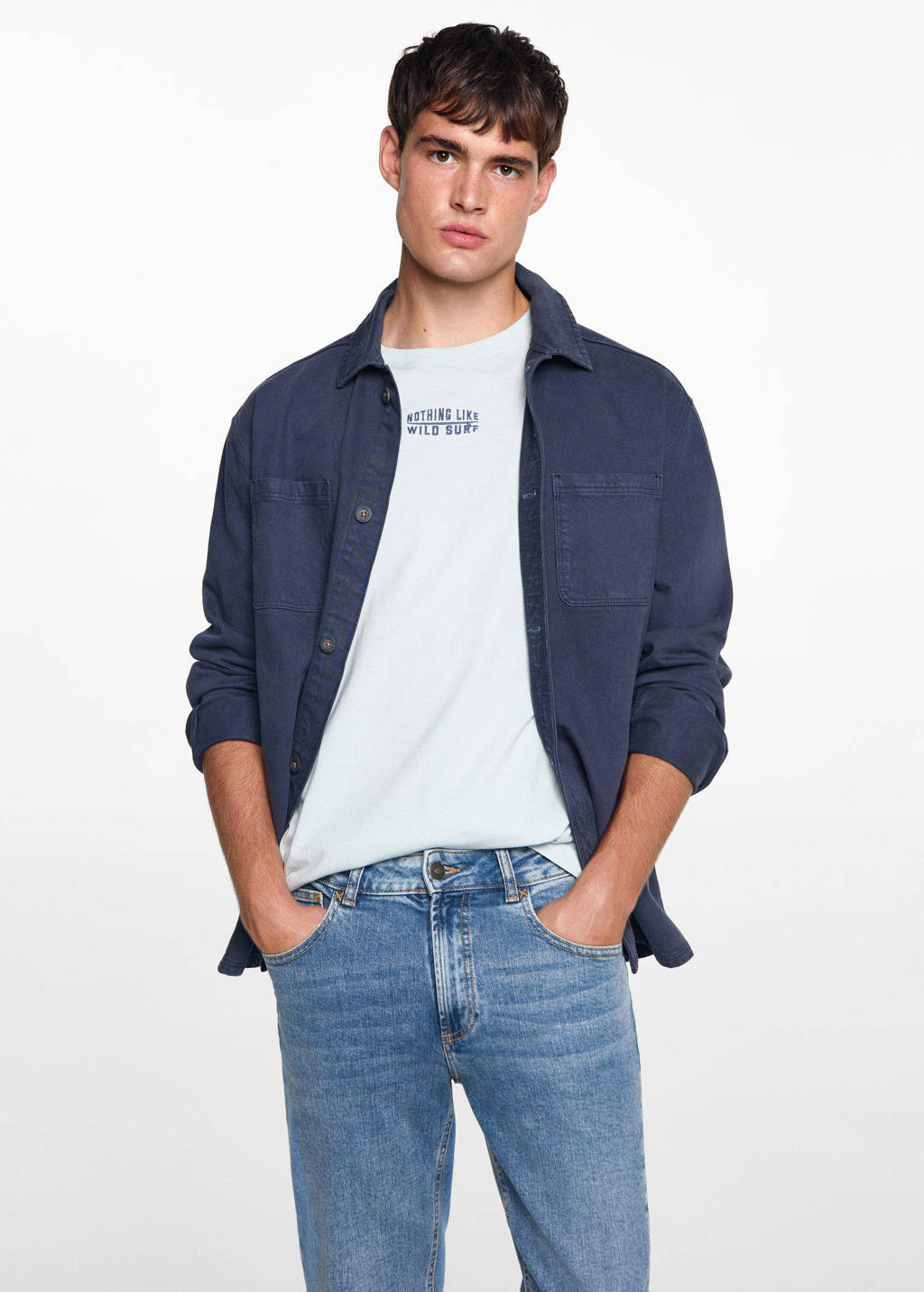 MANGO TEEN regular fit jeans