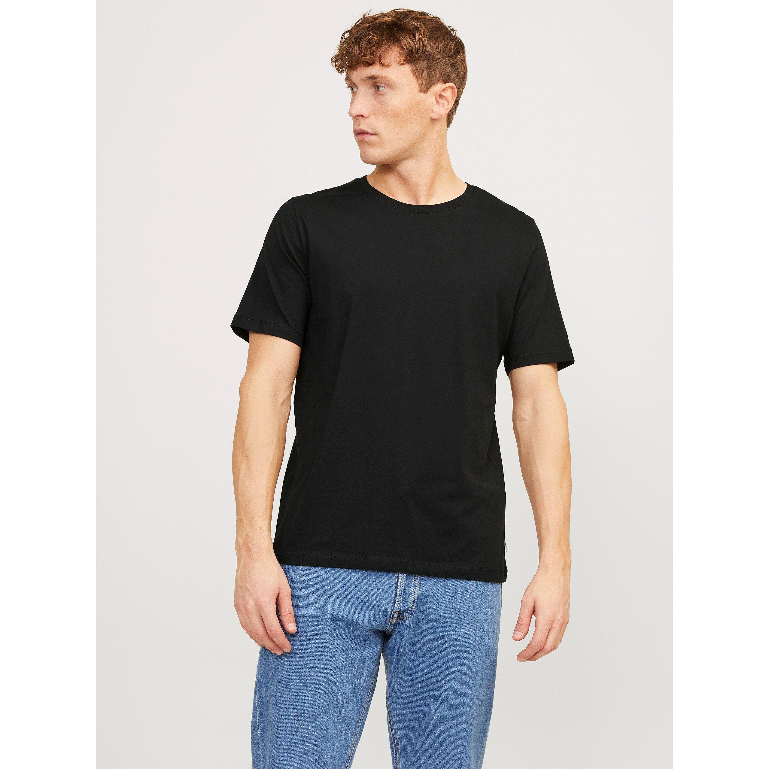 Jack and Jones Basic 5 Pack T Shirt Mens