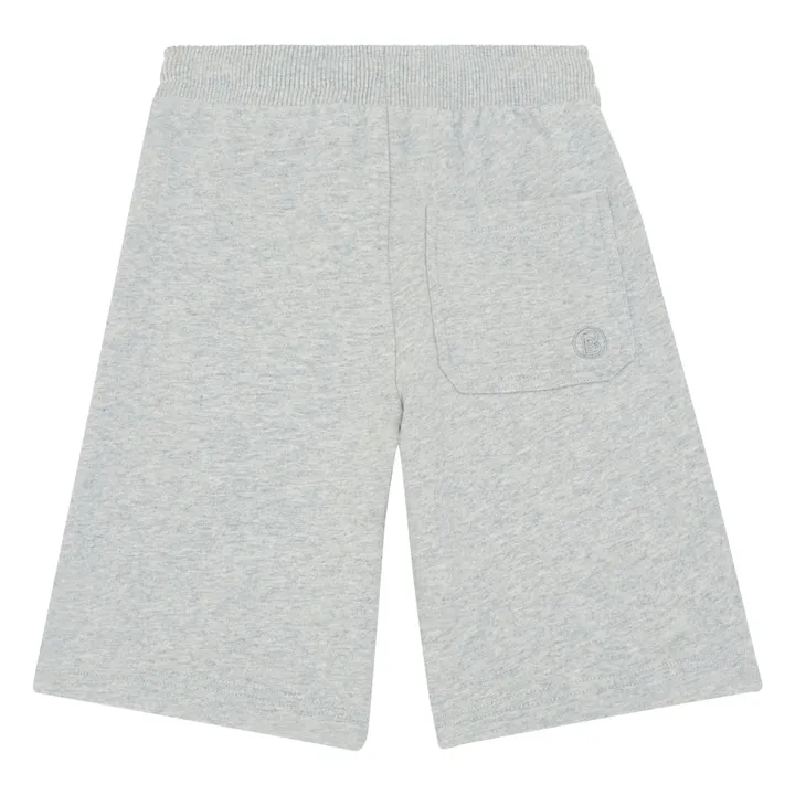 SMALLABLE BASICS Short Garçon Coton Bio  | Gris chiné