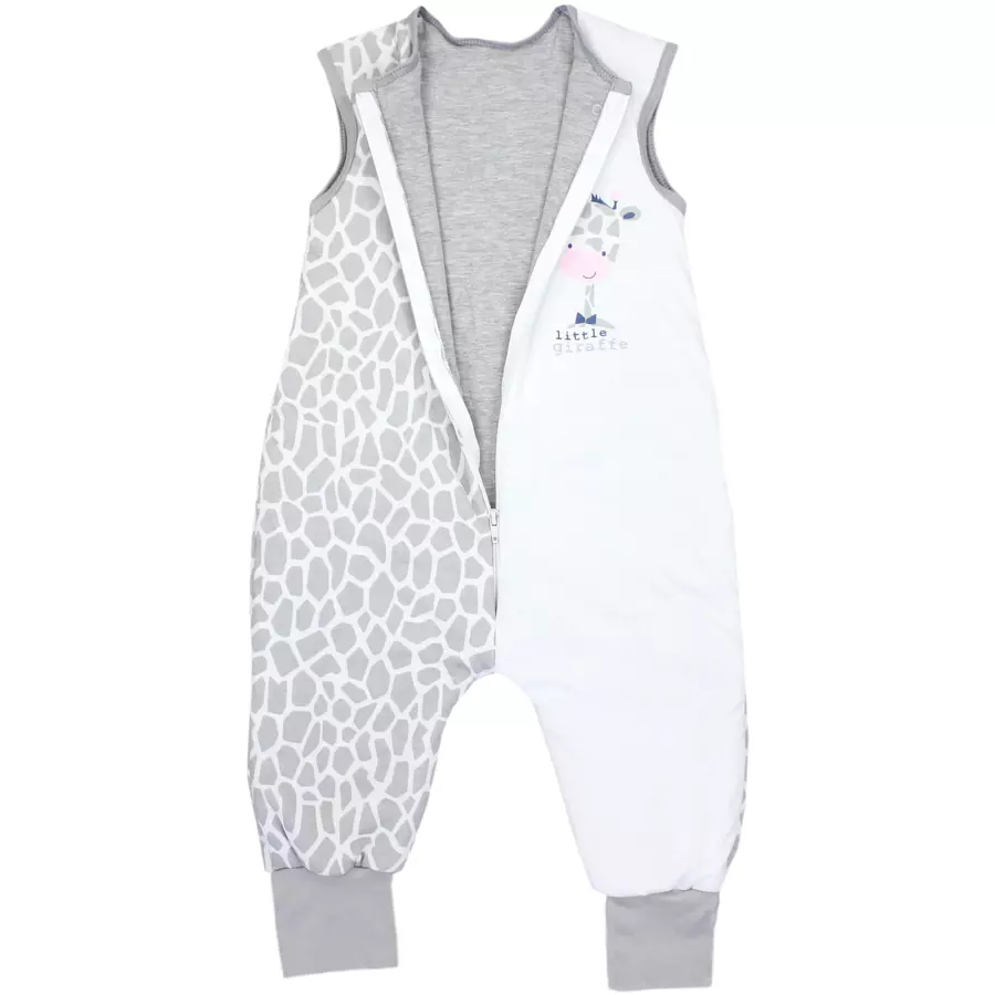 TupTam Baby  Winter Schlafsack mit Beinen 2,5 Tog grauweiß