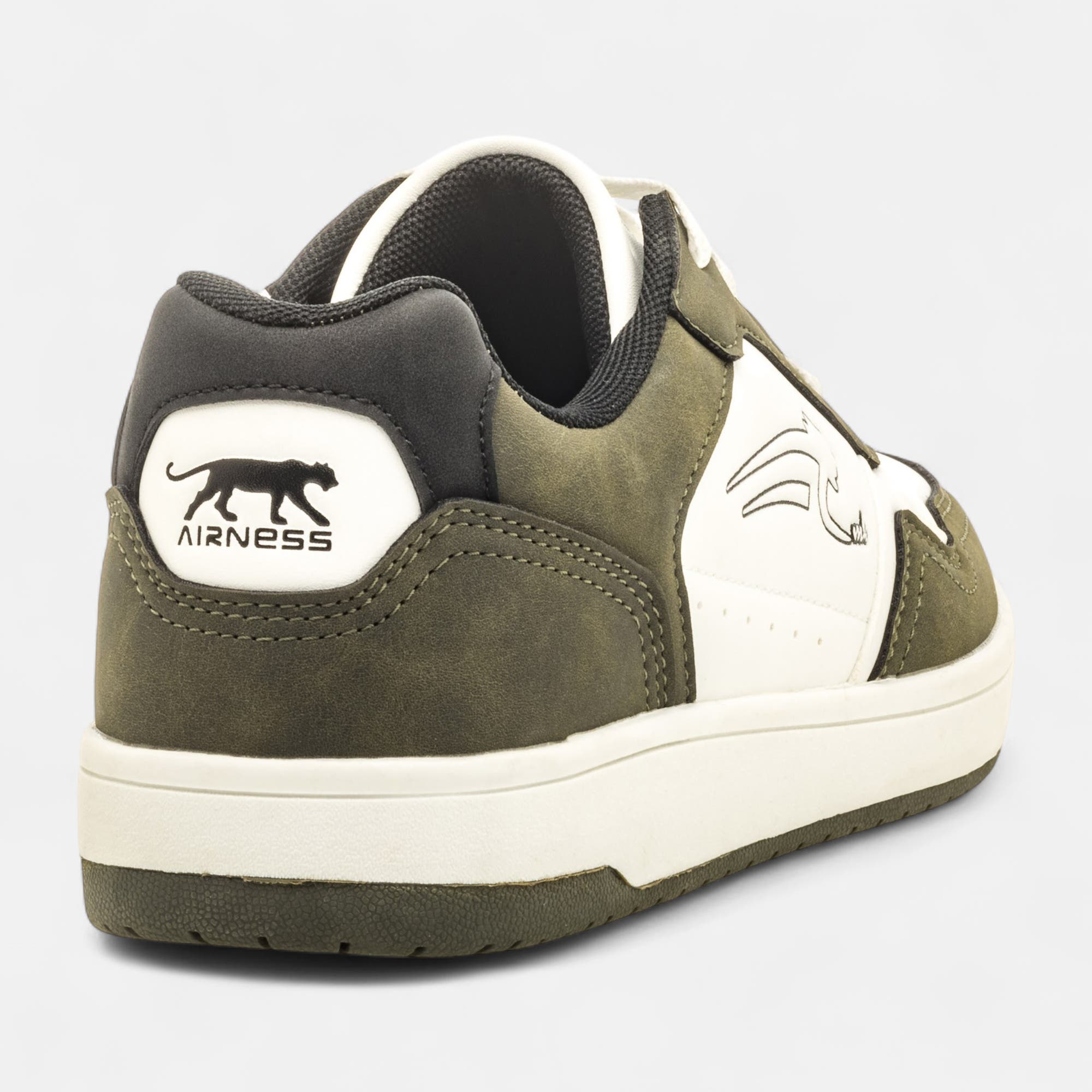 Baskets Homme kaki