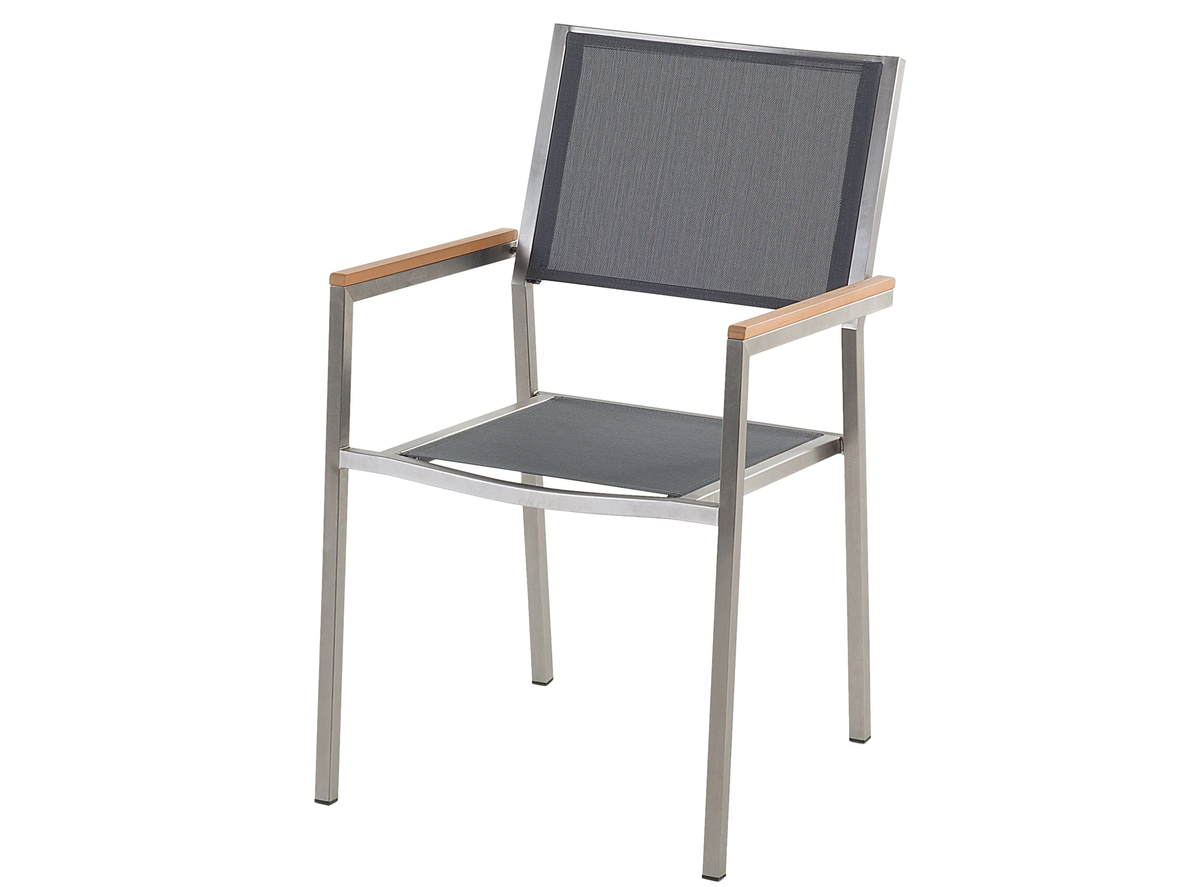 Tuinset 4-zits COSOLETO/GROSSETO Veiligheidsglas Marmereffect Grijs