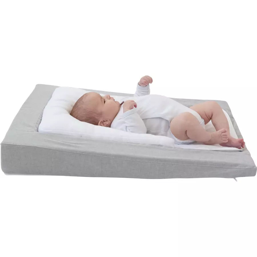 candide Wickelauflage Douillet 2in1 70 x 50 cm grau