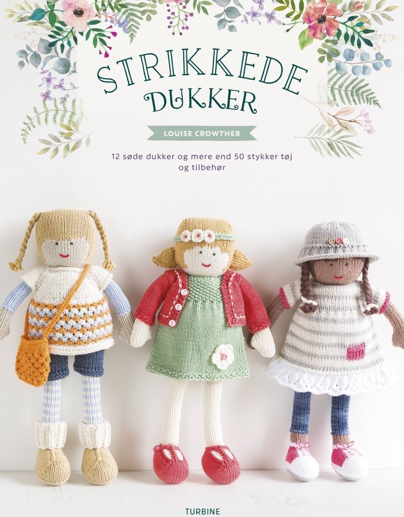 Strikkede Dukker - Louise Crowther - Bog