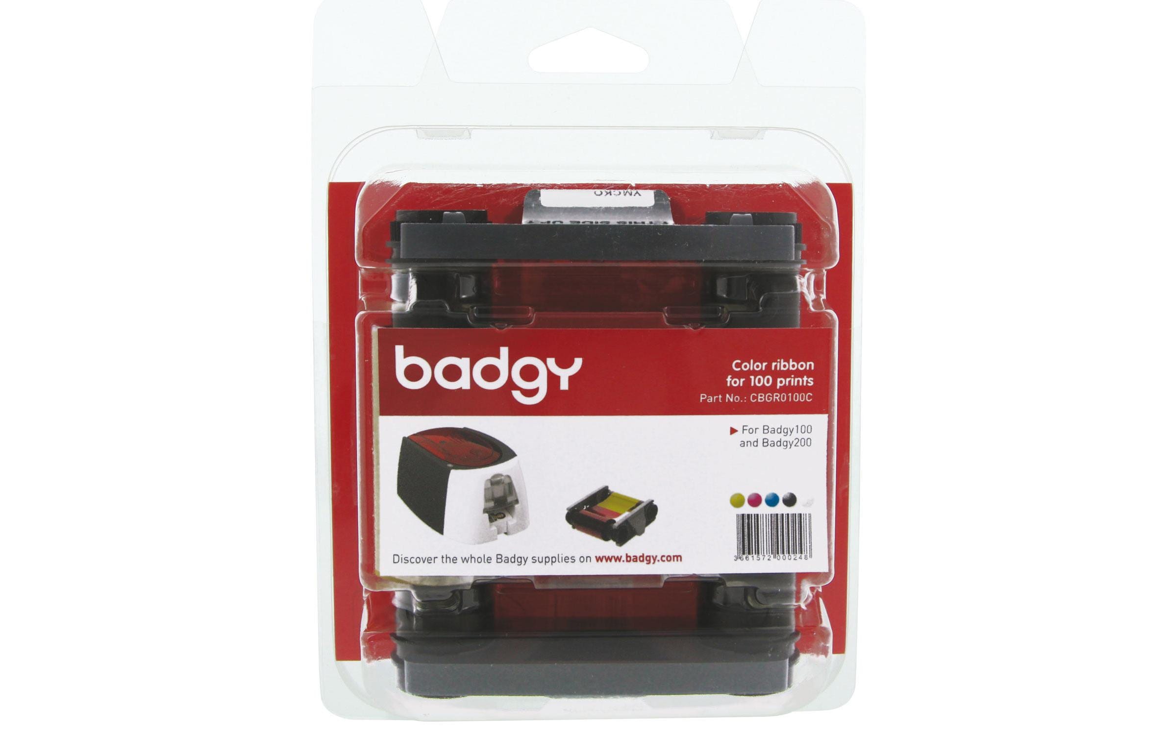 Farbband CBGR0100C / Badgy 100 / 200Farbband