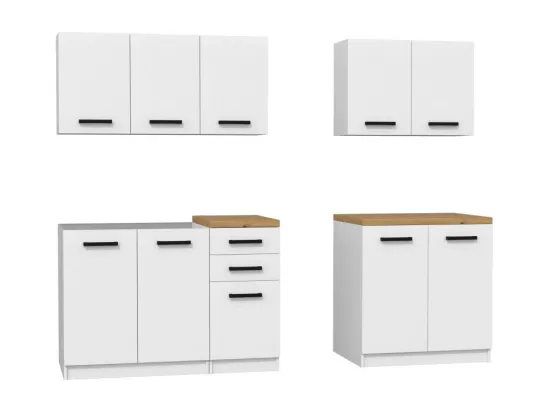 Meuble de cuisine Katia SET200 ARTISAN WHITE