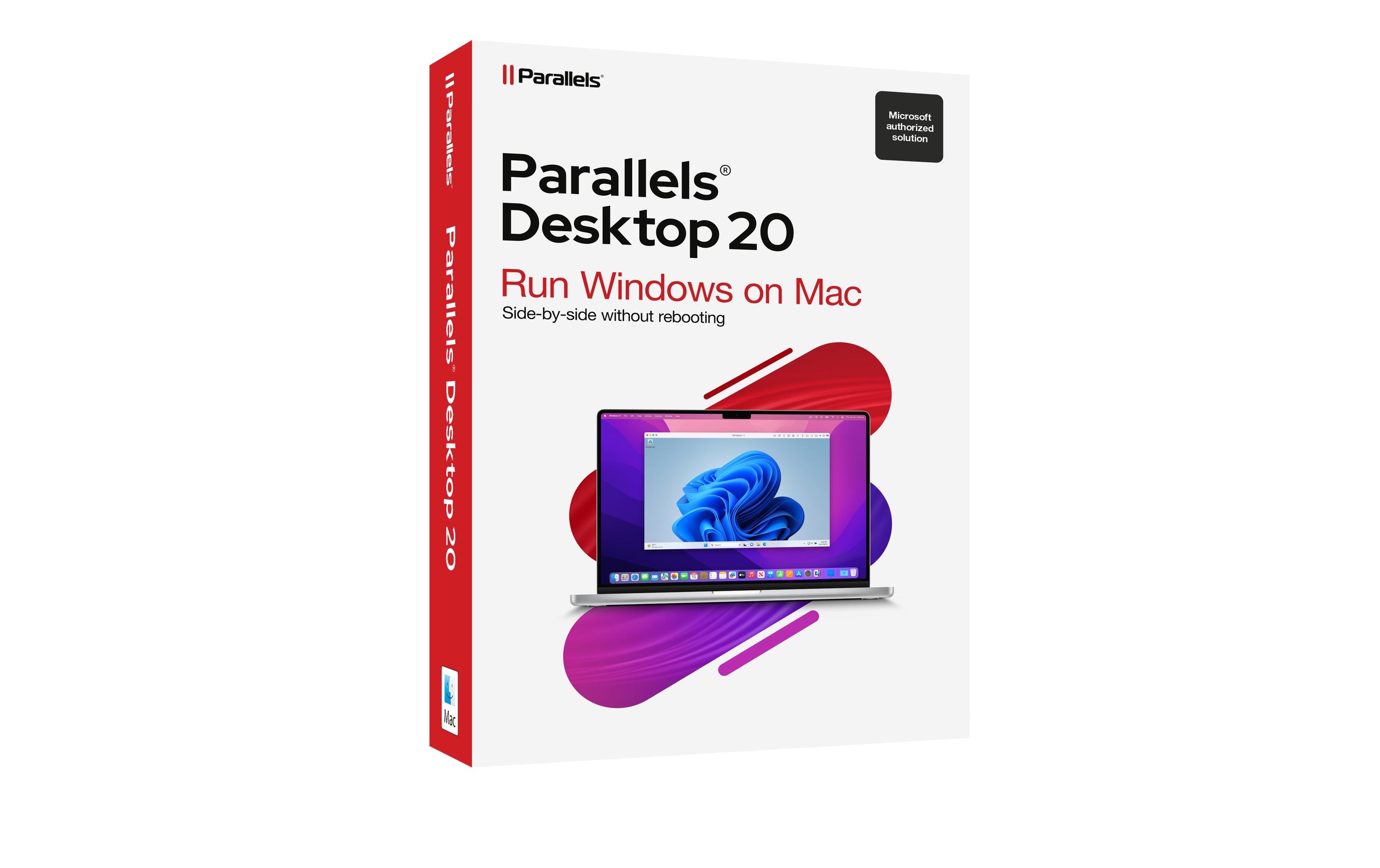 Desktop 20 Box, Vollversion<br>Nutzen Sie Windows-Anwendungen auf Ihrem Mac. Einfach. Leistungsstark. Perfekt integriert