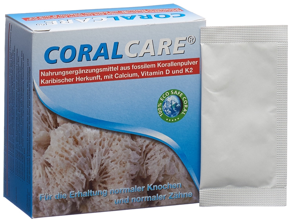 CORALCARE Coralcalcium 2000 mg Vitamin D3   K2 Btl 30 Stk