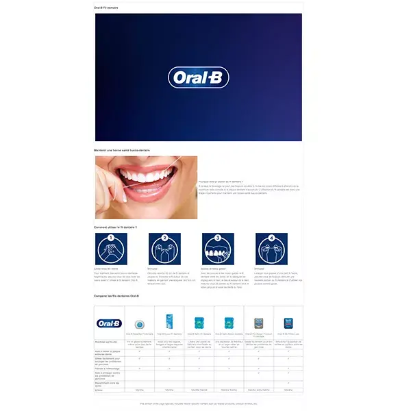 Fio dental Oral-B Pro Expert Premium 40m