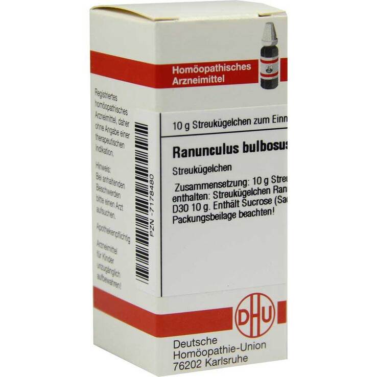 DHU Ranunculus Bulbosus D 30 Globuli, 10 g
